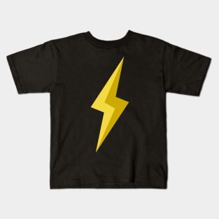 Thunderbolt, Lightning simple logo Kids T-Shirt